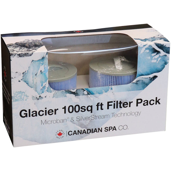 Glacier Antimicrobial 100 Sq Ft Filter Set