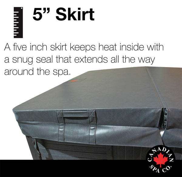 OEM Spa Cover - Halifax/Kelowna - Black